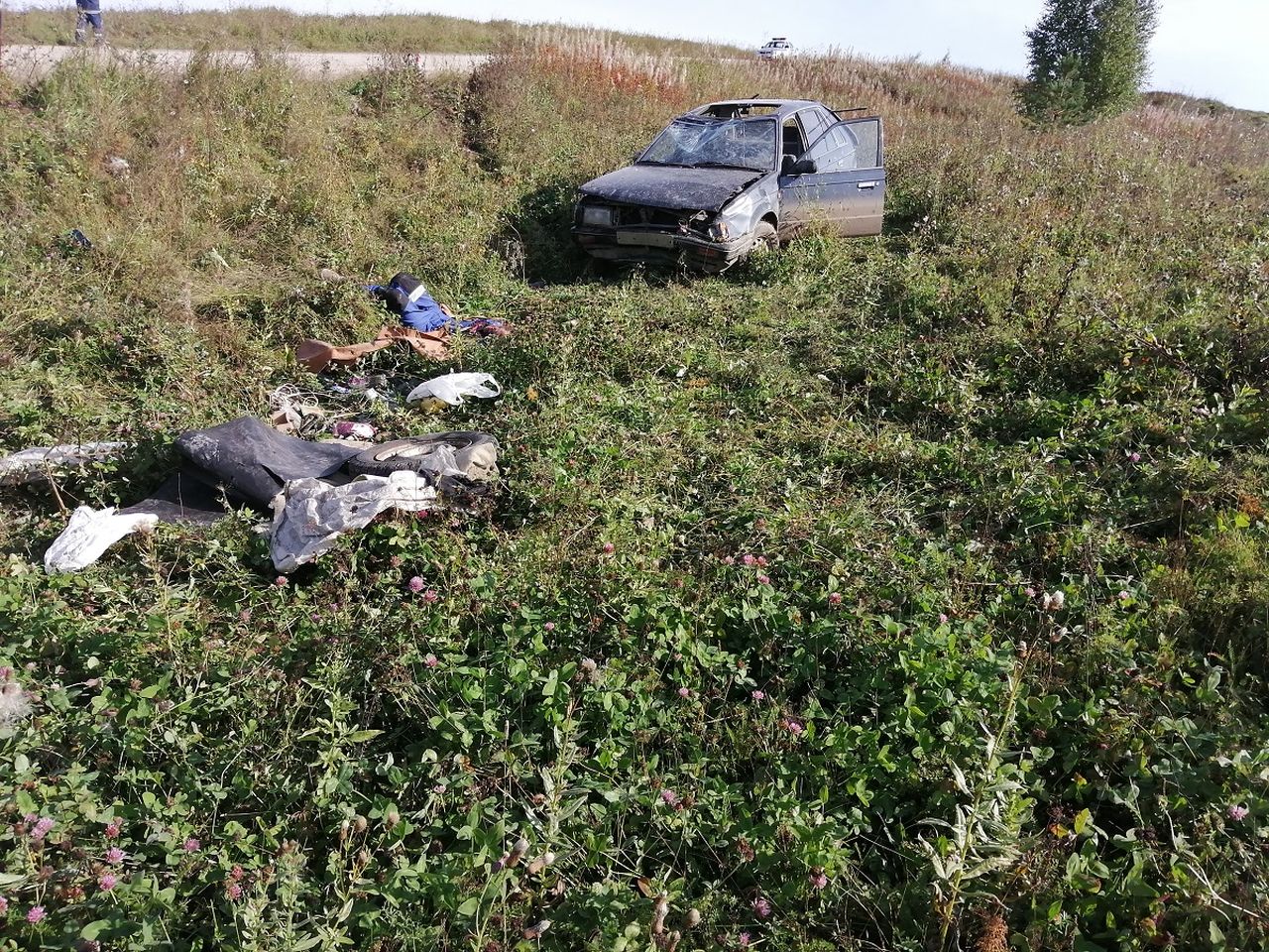 Под Гарями насмерть разбился водитель автомобиля Mazda