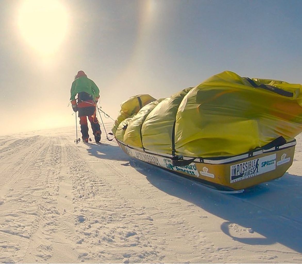 Американец впервые в истории в одиночку пересек Антарктиду