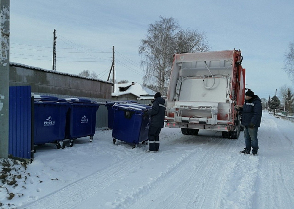 Компания "Рифей": в Сосьве перешли на контейнерный сбор мусора