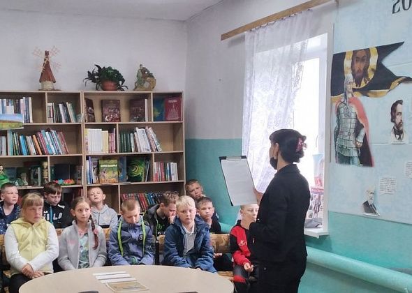В детской библиотеке юным сосьвинцам рассказали про Александра Невского