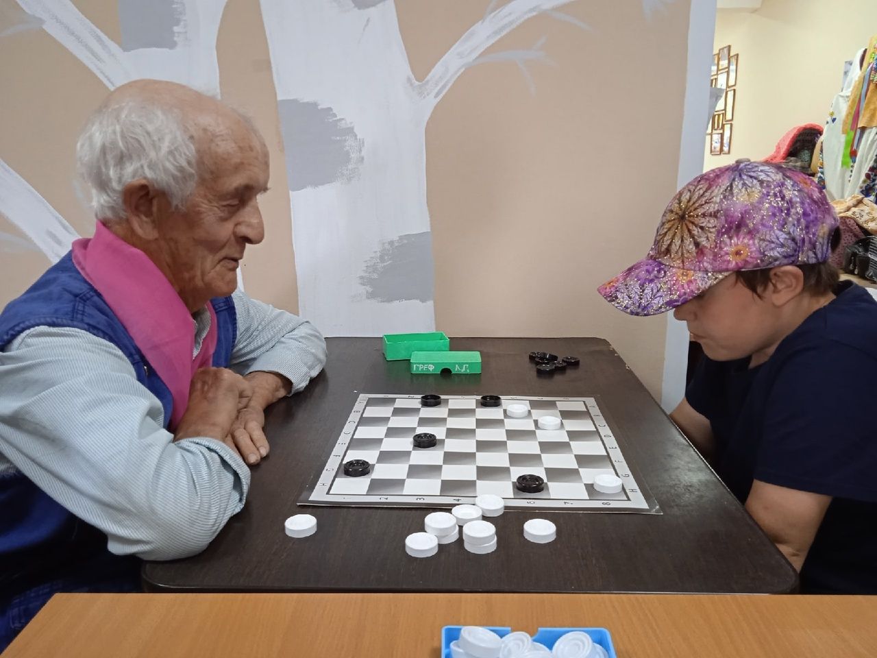 В Сосьве игрой в шашки почтили память павших в годы Великой Отечественной войны