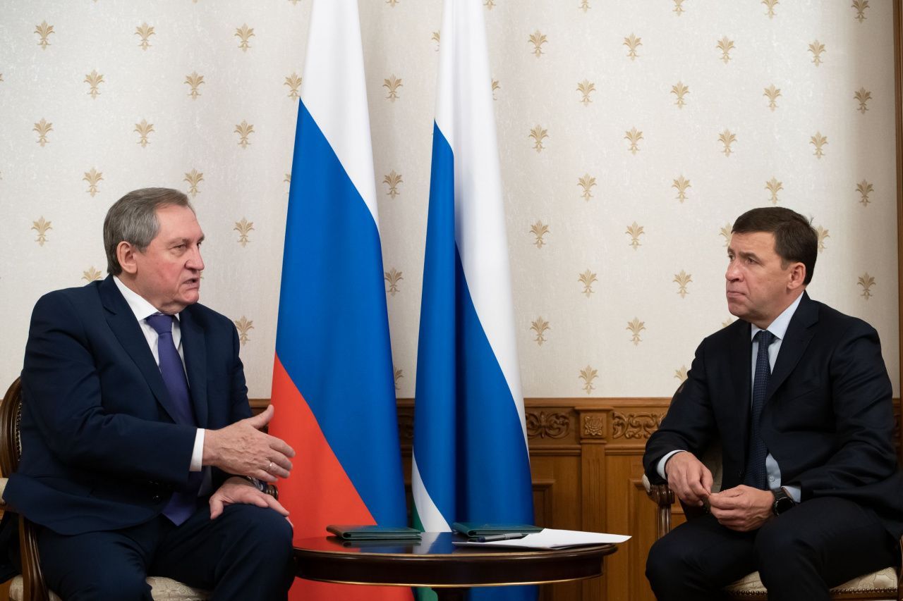 Евгений Куйвашев заручился поддержкой министра энергетики РФ Николая Шульгинова в выполнении программы по обеспечению уральцев природным газом