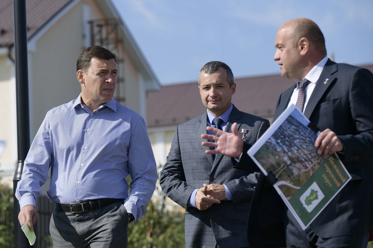 Школьное строительство, расселение «аварийки» и грант на Новую Коммунку: Евгений Куйвашев оценил возможности развития Полевского