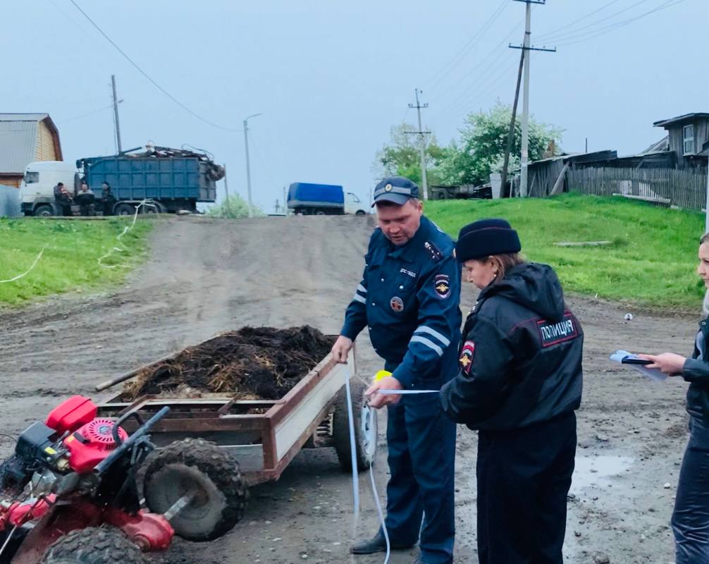 В Сосьве погиб водитель мотоблока