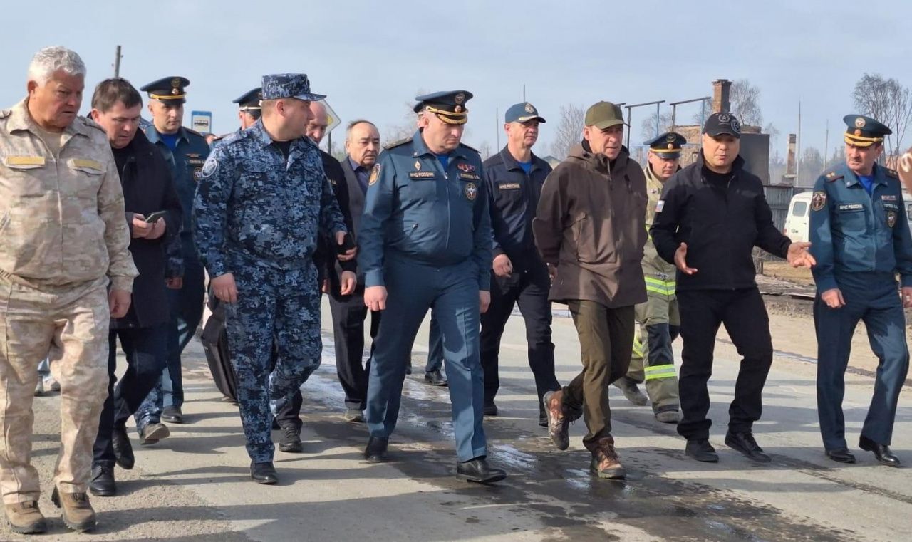 В Сосьву приехал губернатор Свердловской области Евгений Куйвашев