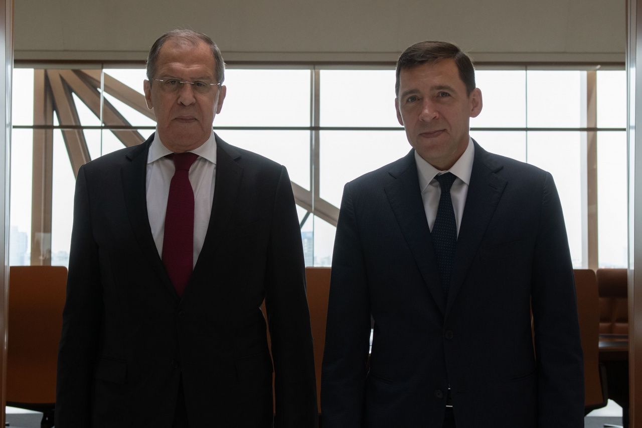 Сотрудничество с МИДом и имидж региона: итоги встречи Евгения Куйвашева и Сергея Лаврова
