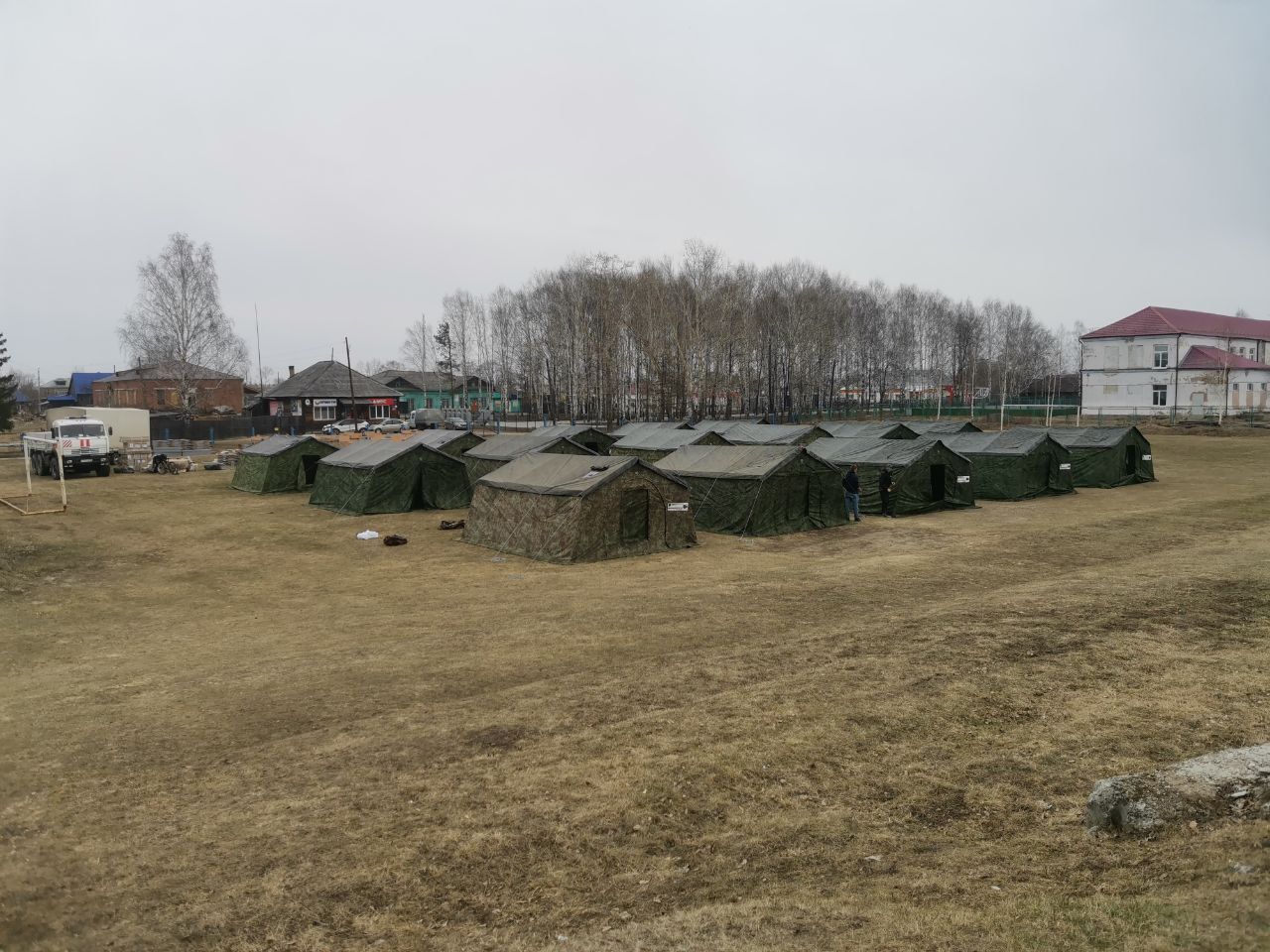 Для сосьвинцев, потерявших дома в пожаре, открыты 