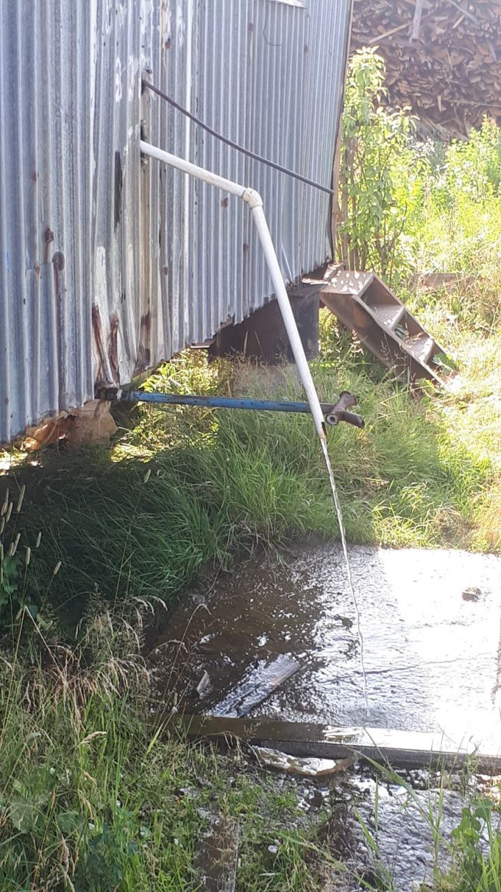 Жители села Кошай пожаловались на старую водокачку