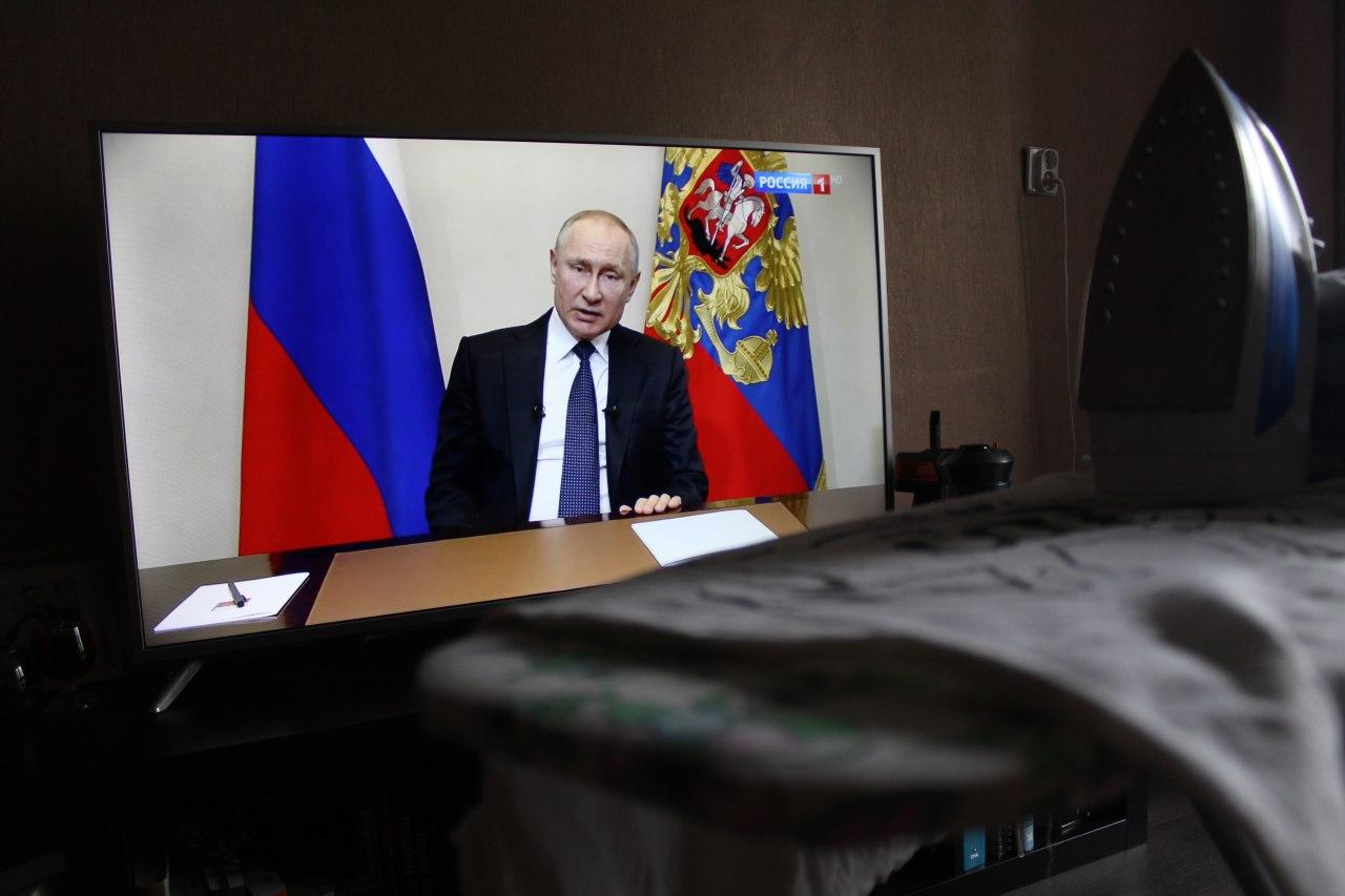 COVID. Путин рассказал про нерабочие дни, древнюю Спарту и генетический код наших предков