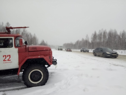 МЧС: движение на Серовском тракте полностью восстановлено
