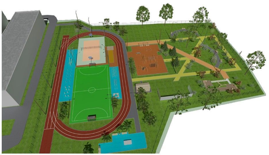 В Восточном построят спортивную площадку за 38 миллионов рублей