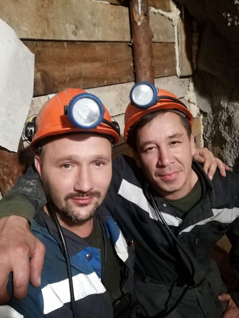 Андрей работает в забое шахты "Северопесчанская" по вахтам. Фото: предоставлено Андреем 