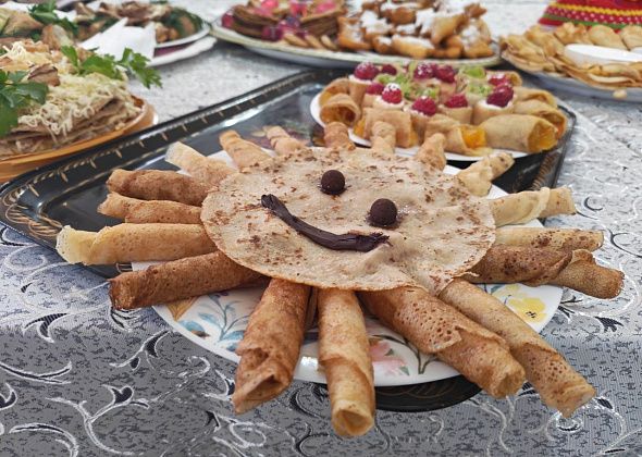 В Сосьве зиму проводят праздничным концертом, чаем и блинами