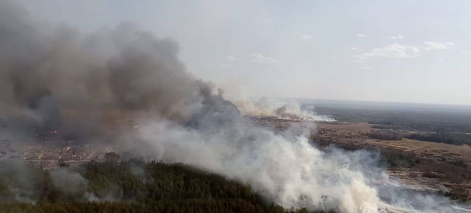 Пожар в Сосьве локализован