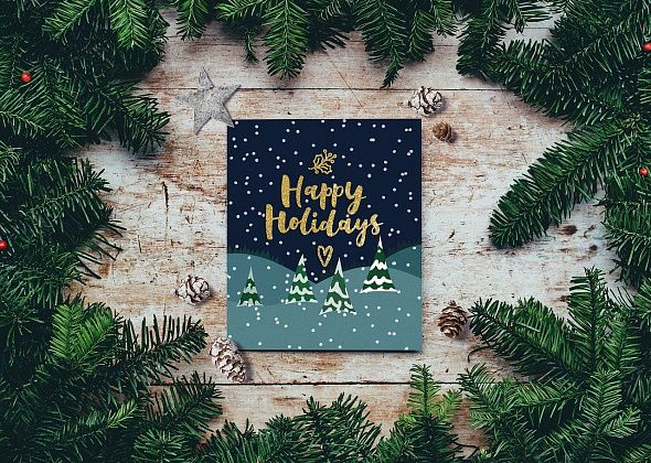 Адвент-календарь: день пятый – делаем особую открытку 