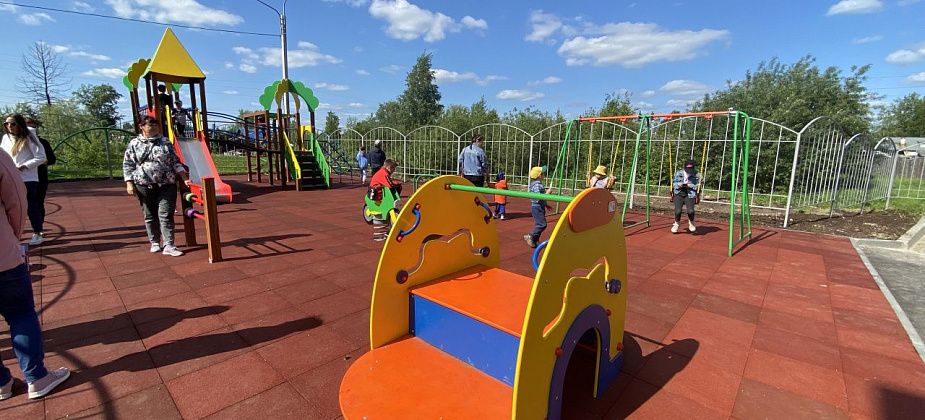 В Гарях появится детская игровая площадка
