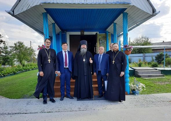 Сосьву посетил временно исполняющий обязанности главы Серовской епархии Феодосий