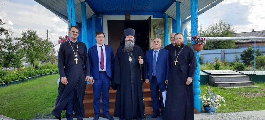 Сосьву посетил временно исполняющий обязанности главы Серовской епархии Феодосий