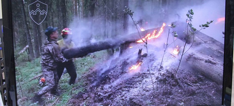 Опубликован фильм о тушении пожара в заповеднике “Денежкин Камень”