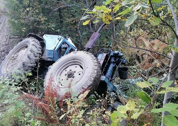 Водитель трактора погиб, попав в ДТП на лесной дороге под Сосьвой