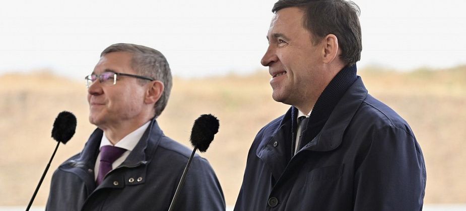 Евгений Куйвашев по видеосвязи с Владимиром Путиным принял участие в запуске движения по ЕКАД