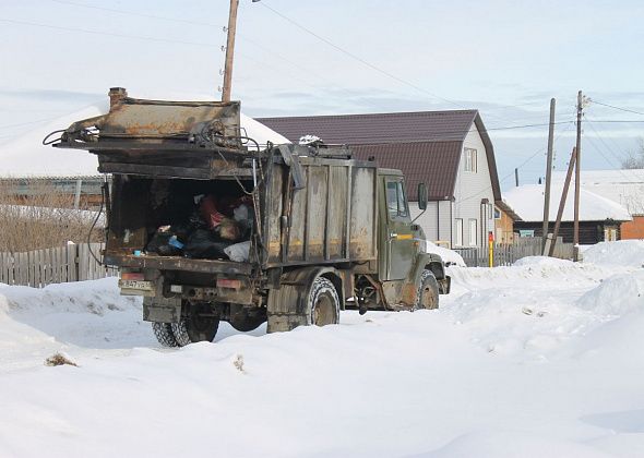В Сосьвинском горокруге из-за холодов отменили бесконтейнерный сбор мусора