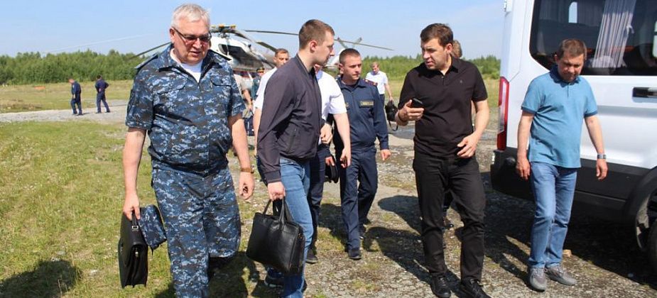 Глава свердловской полиции посетил Сосьву и Гари