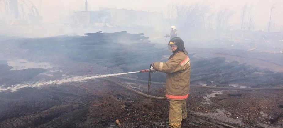 Начальник пожарной части ИК-54 прервал лечение и отправился тушить пожар в Сосьве