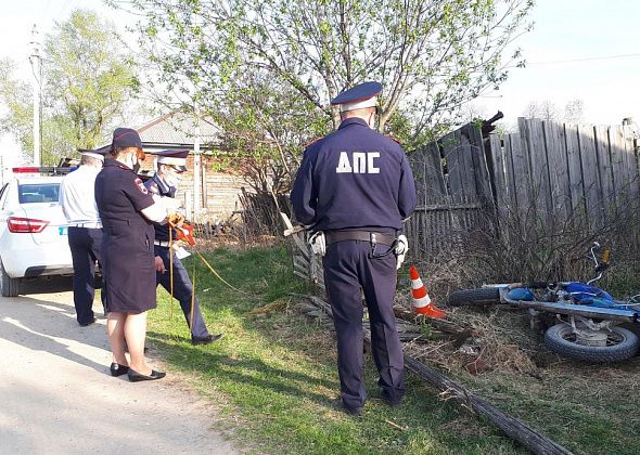 В Романово нетрезвый мотоциклист попал в ДТП