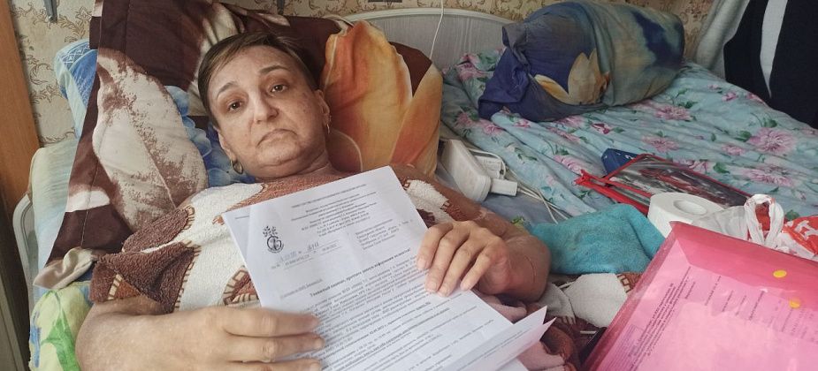 Елена Бледных: «Страшно, потому что не знаю, что ожидает. Ампутации боюсь»