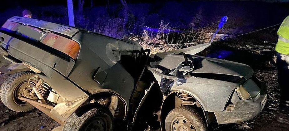 Возле Краснотурьинска в аварии погибли двое горожан. Водитель врезался в столб