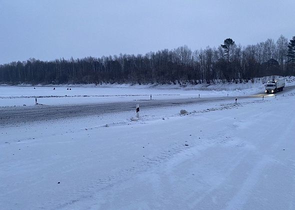 В Романово закрывают ледовую переправу через реку Ляля