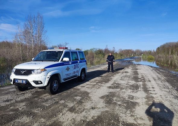 Между Сосьвой и Гарями подтопило дорогу