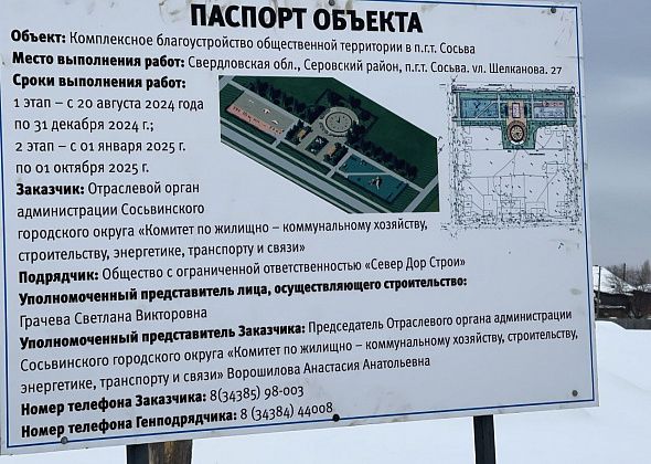 В середине декабря в Сосьве откроют парк “Время поколений” 