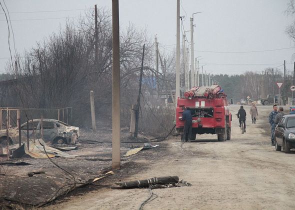 В Сосьве насчитали уже 130 домов, пострадавших от пожара