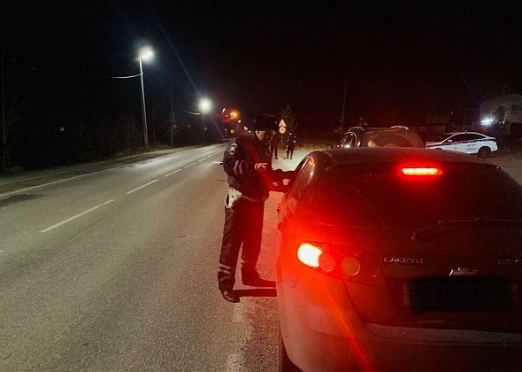 В Серове, Сосьве и Гарях ГИБДД ищет пьяных водителей