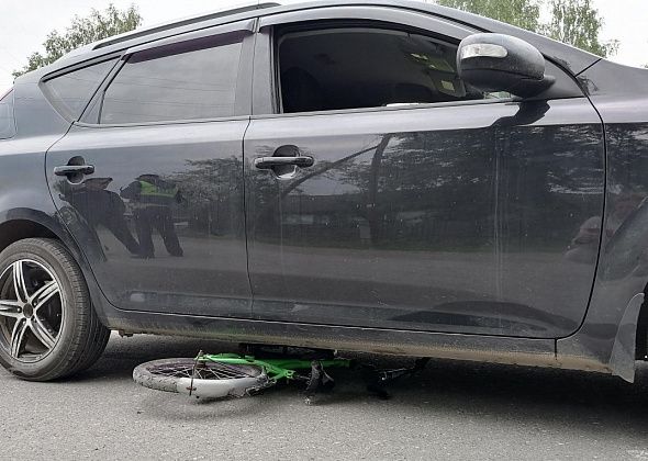 В Восточном 14-летний подросток, будучи за рулем автомобиля, сбил 6-летнего ребенка на велосипеде