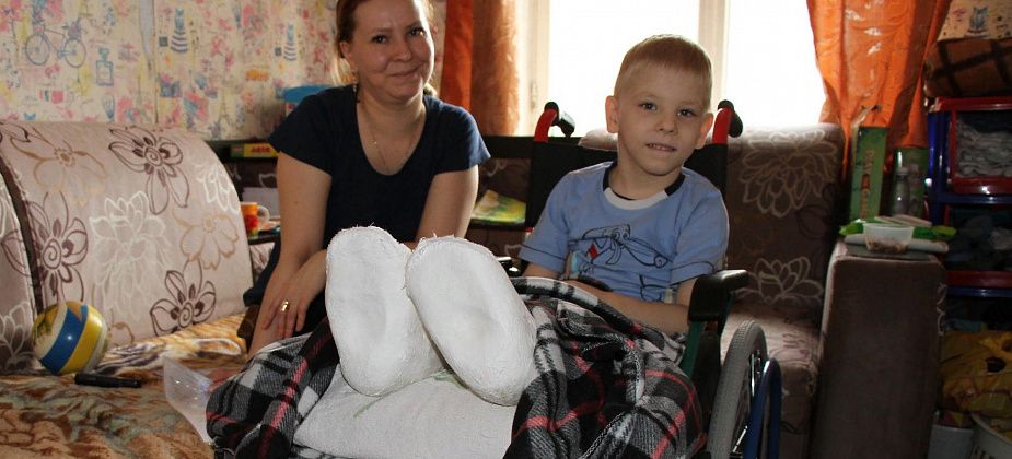 Продолжается сбор средств на реабилитацию юного серовчанина Тимофея Волкова