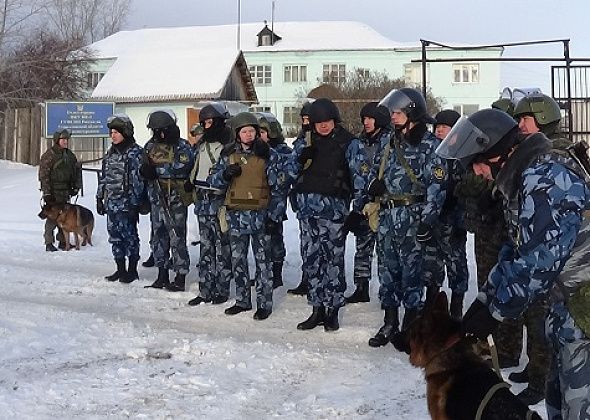 C личным составом Серовской оперативной зоны проведены занятия по розыску преступников, совершивших побег из колонии